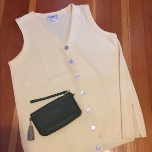 Kathy Ireland Button Down Vest